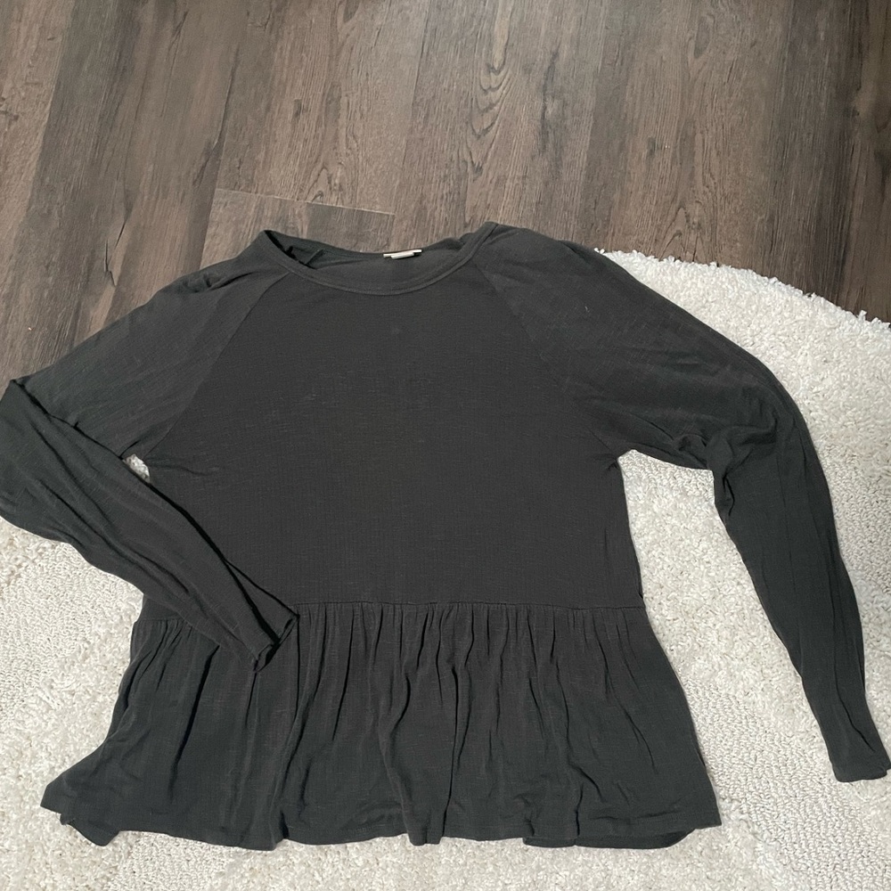 Missimo soft long sleeve emerald shirt